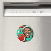 Aimant Noël Obama (In Situ (Lave-vaisselle))