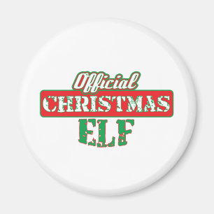 Aimant Noël officiel Elf - l'aide de Père Noël