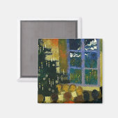 Aimant Noël, peinture d'art (Recto/Verso)