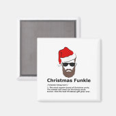 Aimant Noel Porté Funkle Funny Uncle Définition (Recto/Verso)