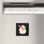 Aimant Noël rose vintage (In Situ (Lave-vaisselle))