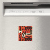 Aimant Noël Rouge (In Situ (Lave-vaisselle))