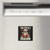 Aimant Noël Santa C'est La Saison 67 Meme Numéro Six (In Situ (Lave-vaisselle))