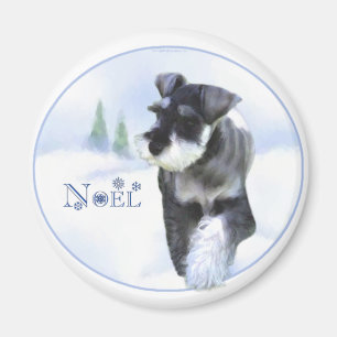 Aimant Noel Schnauzer Standard