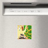 Aimant Noël siamois (In Situ (Lave-vaisselle))