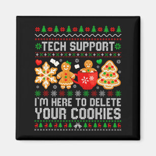 Aimant Noël Tech Suprt Ici Pour Supprimer Les Cookies Moc
