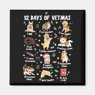 Aimant Noël Vétérinaire Médecine Vétérinaire Technicien V