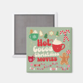 Aimant Noël vintage (Recto/Verso)