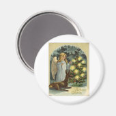 Aimant Noël vintage (Recto/Verso)