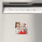 Aimant Noël Votre photo ici (In Situ (Lave-vaisselle))