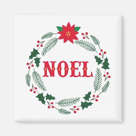 Aimant Noel Wreath (Devant)