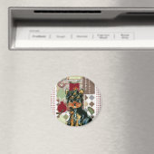 AIMANT NOËL YORKIE (In Situ (Lave-vaisselle))