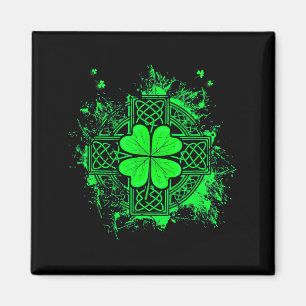 Aimant Nœud Celtique Trèfle à Trois Feuilles Shamrock St
