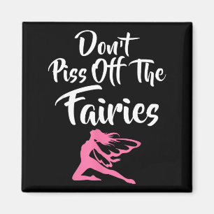 Aimant N'offensez pas les fées Conte de fées Fantastique