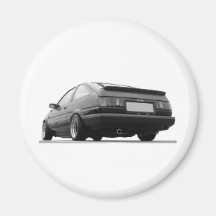 Aimant Noir AE86 et blanc