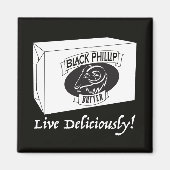 Aimant noir beurre phillip (Devant)