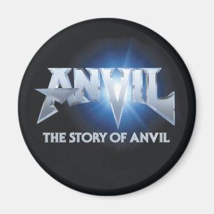 AIMANT NOIR DE LOGO DE FILM D'ENCLUME