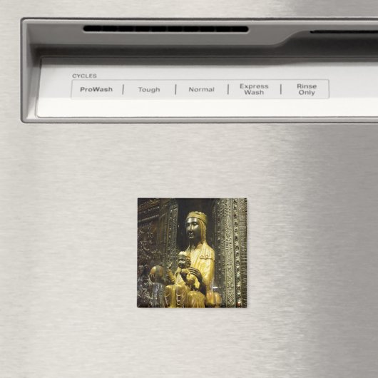 aimant noir de Montserrat de madonna (In Situ (Lave-vaisselle))