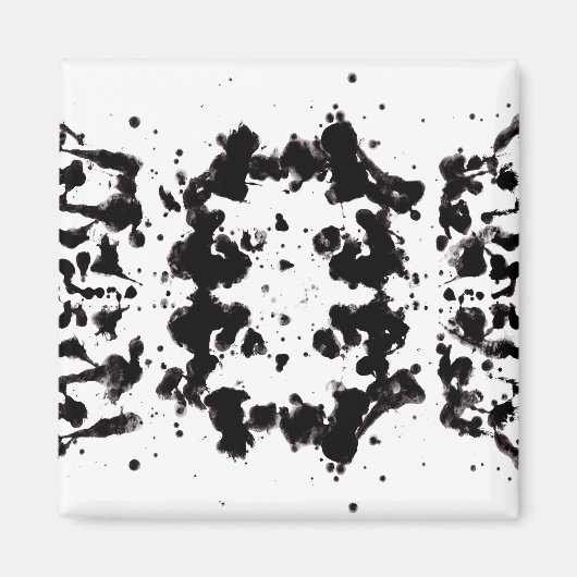 Aimant noir et blanc (Devant)