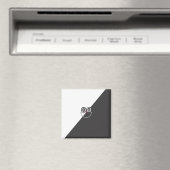 Aimant noir et blanc (In Situ (Lave-vaisselle))