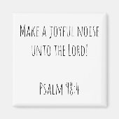 Aimant Noir et blanc font un bruit joyeux (Devant)