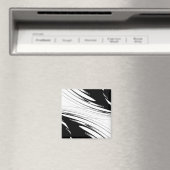 Aimant Noir et Blanc Moderne (In Situ (Lave-vaisselle))