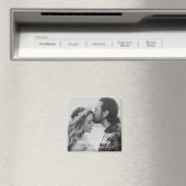 Aimant Noir et blanc simple Enregistrer l'aimant de date (In Situ (Lave-vaisselle))