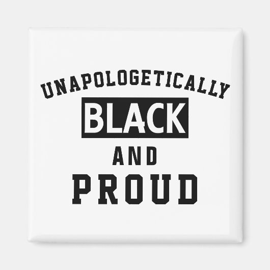 Aimant Noir Et Fier Sans Pitié (Devant)