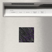 Aimant Noir marbré violet (In Situ (Lave-vaisselle))