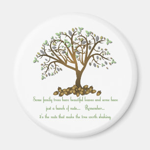 Aimant Noix d'arbre familial
