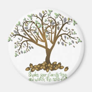 Aimant Noix d'arbre familial