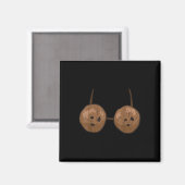 Aimant Noix de coco Summer Coconut Bra Funny Coco (Recto/Verso)