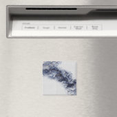 Aimant Noix d'encre bleu foncé et or (In Situ (Lave-vaisselle))