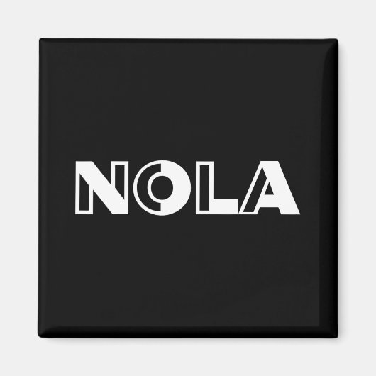 Aimant Nola New Orleans Tee Shirt (Devant)