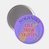 Aimant Nolandia Live Music (Recto/Verso)