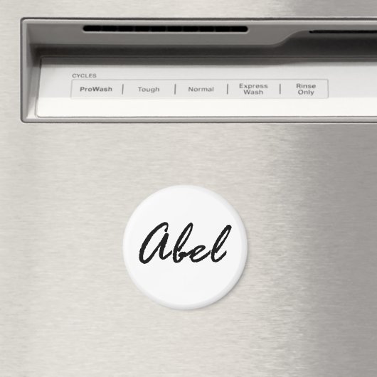 Aimant Nom abel (In Situ (Lave-vaisselle))