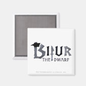 Aimant Nom bifurque (Recto/Verso)