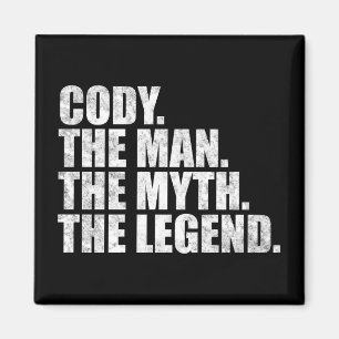 Aimant Nom Cody, Cody l'homme le mythe la légende