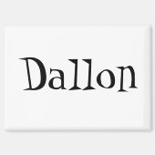 Aimant Nom Dallon (Recto)