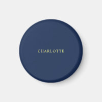 Nom de couleur bleu minimaliste classique professi