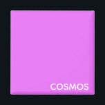 Aimant Nom de couleur pourpre cosmos<br><div class="desc">Nom de couleur pourpre cosmos</div>