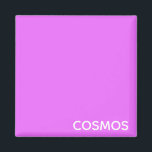 Aimant Nom de couleur pourpre cosmos<br><div class="desc">Nom de couleur pourpre cosmos</div>