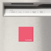 Aimant Nom de couleur rose Flamant rose (In Situ (Lave-vaisselle))