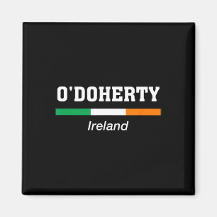 Aimant Nom de famille irlandais O'doherty St Patricks Day