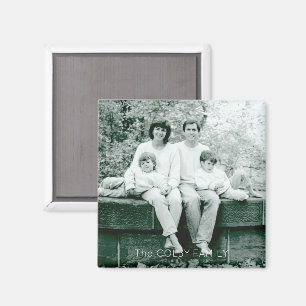 Aimant Nom de famille PHOTO intemporelle Keepsaké amusant