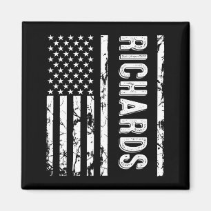 Aimant Nom de famille Richards Nom de famille drôle Équip