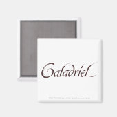 Aimant Nom de Galadriel solide (Recto/Verso)