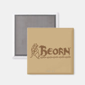 Aimant Nom de l'ours BEORN™ (Recto/Verso)