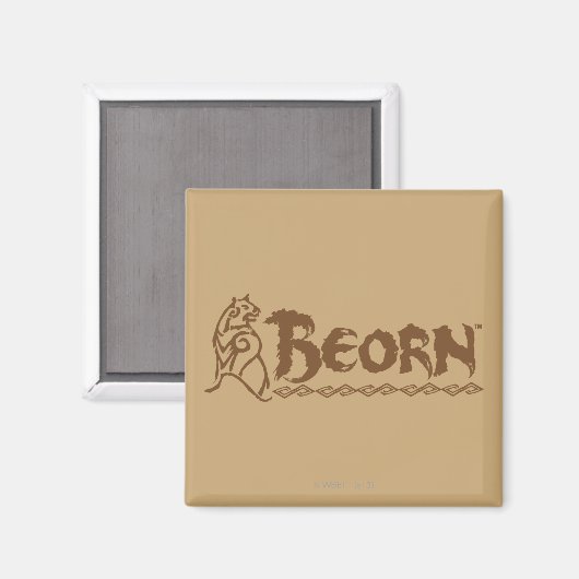 Aimant Nom de l'ours BEORN™ (Recto/Verso)