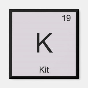 Aimant Nom du kit Élément de chimie Tableau périodique